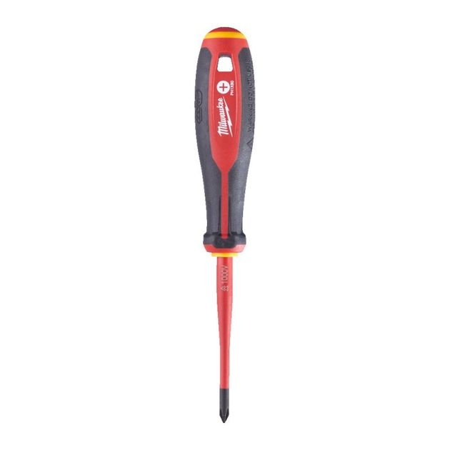 Изолированная трехгранная отвертка VDE PH1 X80 (1 шт), фото  | SNABZHENIE.com.ua