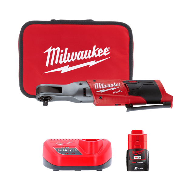 Аккумуляторная бесщёточная трещотка 3/8 (75 Нм) MILWAUKEE M12 FIR38-201B, фото  | SNABZHENIE.com.ua