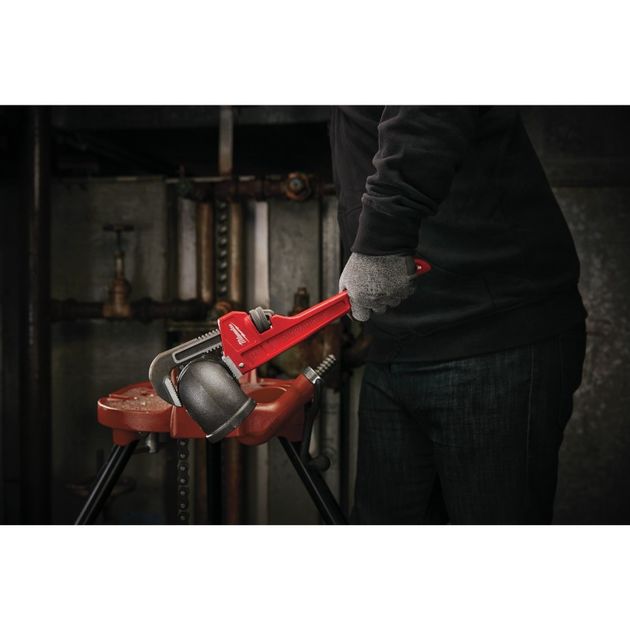 Ключ трубный стальной MILWAUKEE 14", фото , изображение 3 | SNABZHENIE.com.ua Ключ трубный стальной MILWAUKEE 14", фото , изображение 3 | SNABZHENIE.com.ua