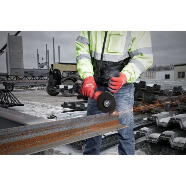 Углошліфувальна машина MILWAUKEE 125 мм M18 FHSAG125XPDB з тормозом і лопаточним вимикачем, фото , зображення 10 | SNABZHENIE.com.ua