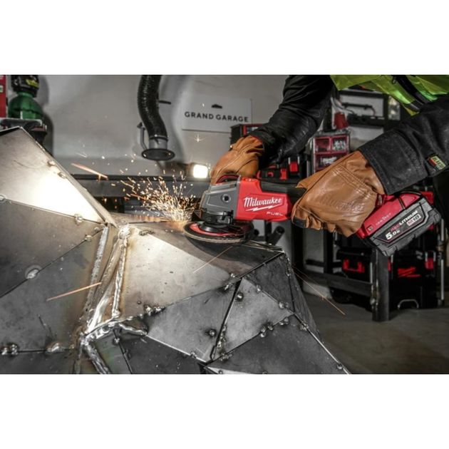 Углошлифовальная машина MILWAUKEE M18 ONEFSAG 125 мм FUEL 4933478435, фото , изображение 7 | SNABZHENIE.com.ua