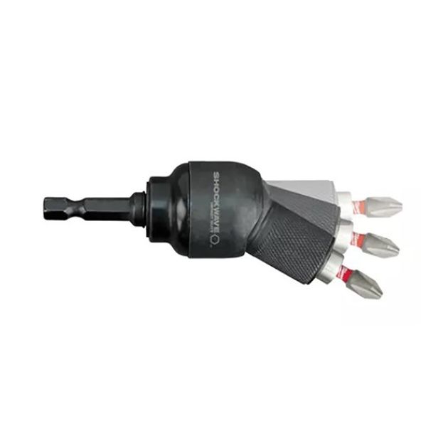 Угловая насадка KNUCKLE™ SHOCKWAVE™ + 10 бит MILWAUKEE 4932459781, фото , изображение 2 | SNABZHENIE.com.ua Угловая насадка KNUCKLE™ SHOCKWAVE™ + 10 бит MILWAUKEE 4932459781, фото , изображение 2 | SNABZHENIE.com.ua