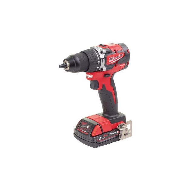 Бесщеточная ударная дрель Milwaukee M18 CBLPD-202C, 60 Нм, фото , изображение 5 | SNABZHENIE.com.ua Бесщеточная ударная дрель Milwaukee M18 CBLPD-202C, 60 Нм, фото , изображение 5 | SNABZHENIE.com.ua