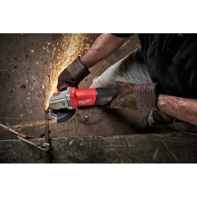 Углошлифмашина Milwaukee AGV 13-125 XSPDEB, с тормозом и AVS, фото , изображение 10 | SNABZHENIE.com.ua