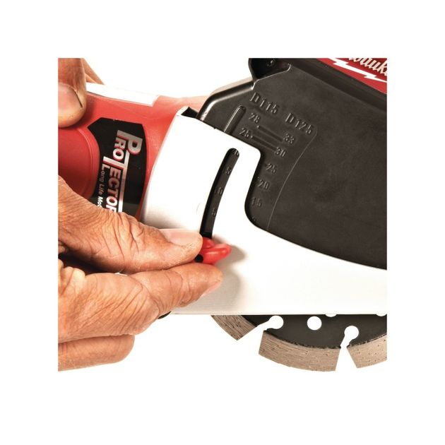 Углошлифовальная машина MILWAUKEE 125 мм с пылеудалением 4933448025, фото , изображение 3 | SNABZHENIE.com.ua