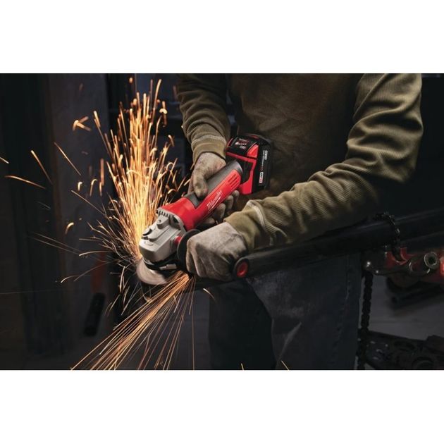 Углошліфувальна машина MILWAUKEE 125 мм HD18 AG-125-402C 4933441507, фото , зображення 6 | SNABZHENIE.com.ua