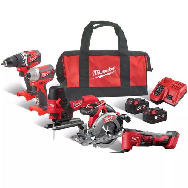 Набор инструментов MILWAUKEE M18 FPP5K-502B 4933471209, фото  | SNABZHENIE.com.ua