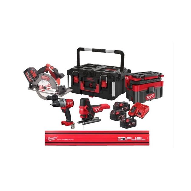 Набор инструментов M18 FPP4L-124P PROMO POWER PACK, фото  | SNABZHENIE.com.ua