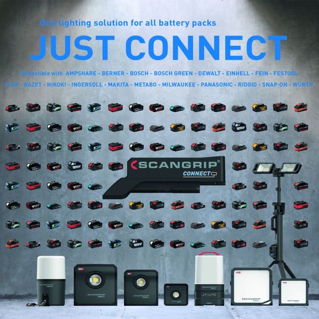 Переносной прожектор 4000 lm NOVA 4 CONNECT SCANGRIP, фото , изображение 5 | SNABZHENIE.com.ua Переносной прожектор 4000 lm NOVA 4 CONNECT SCANGRIP, фото , изображение 5 | SNABZHENIE.com.ua