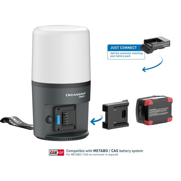 Переносной прожектор 6000 lumen AREA 6 CONNECT SCANGRIP, фото , изображение 3 | SNABZHENIE.com.ua Переносной прожектор 6000 lumen AREA 6 CONNECT SCANGRIP, фото , изображение 3 | SNABZHENIE.com.ua