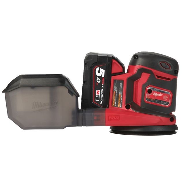 Шлифмашина эксцентриковая M18 BOS125-502B MILWAUKEE 4933464229, фото , изображение 2 | SNABZHENIE.com.ua Шлифмашина эксцентриковая M18 BOS125-502B MILWAUKEE 4933464229, фото , изображение 2 | SNABZHENIE.com.ua