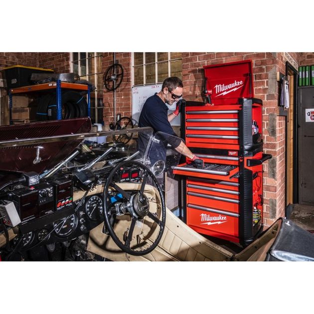 Ящик для инструментов 30/78 с 4 полками (1 шт), фото , изображение 4 | SNABZHENIE.com.ua