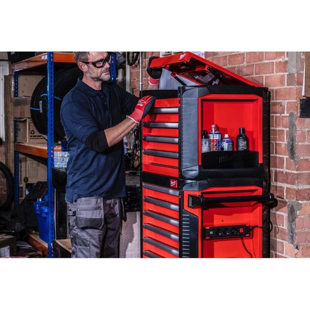 Ящик для инструментов 30/78 с 4 полками (1 шт), фото , изображение 3 | SNABZHENIE.com.ua