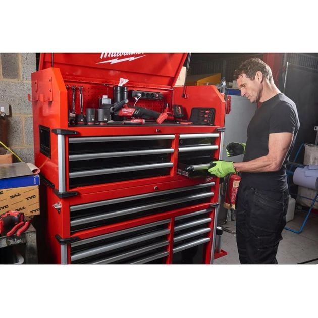 Ящик для инструментов 46/117 с 6 полками (1 шт), фото , изображение 3 | SNABZHENIE.com.ua