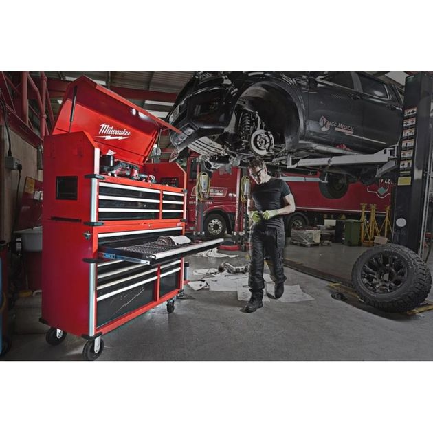 Ящик для инструментов 46/117 с 6 полками (1 шт), фото , изображение 2 | SNABZHENIE.com.ua