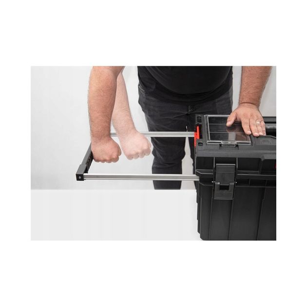Ящик для инструментов на колесах QBRICK SYSTEM ONE Trolley Vario 605x405x345, фото , изображение 4 | SNABZHENIE.com.ua Ящик для инструментов на колесах QBRICK SYSTEM ONE Trolley Vario 605x405x345, фото , изображение 4 | SNABZHENIE.com.ua
