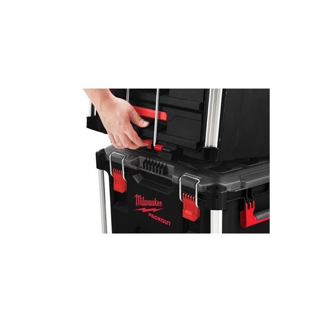 Ящик с тремя выдвижными отсеками MILWAUKEE PACKOUT 4932472130, фото , изображение 8 | SNABZHENIE.com.ua Ящик с тремя выдвижными отсеками MILWAUKEE PACKOUT 4932472130, фото , изображение 8 | SNABZHENIE.com.ua
