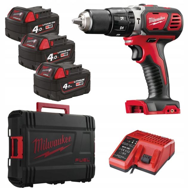 Аккумуляторная дрель-шуруповерт M18 BPD-403C, 60 Нм, MILWAUKEE, фото  | SNABZHENIE.com.ua