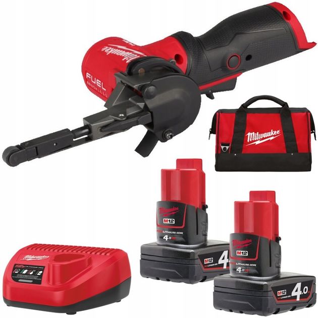 Шлифмашина ленточная M12 FBFL10-402B MILWAUKEE, 10мм, фото  | SNABZHENIE.com.ua