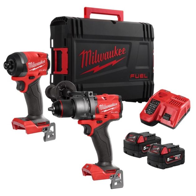Набор аккумуляторных инструментов MILWAUKEE M18 FPP2A3-502X, фото  | SNABZHENIE.com.ua