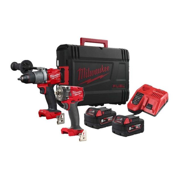 Набор аккумуляторных инструментов Milwaukee M18 FUEL™ FPP2T2-502X, фото  | SNABZHENIE.com.ua