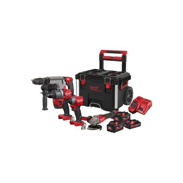 Инструментальный набор Milwaukee M18 FUEL™ FPP4B2-533P, фото  | SNABZHENIE.com.ua