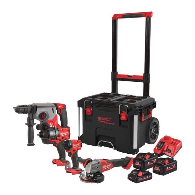 Набор инструментов Milwaukee M18FPP4E-555T, 4933492530, фото  | SNABZHENIE.com.ua