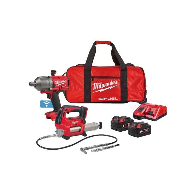 Набор аккумуляторных инструментов Milwaukee M18 FUEL ONEPP2Q-502XEU, фото  | SNABZHENIE.com.ua