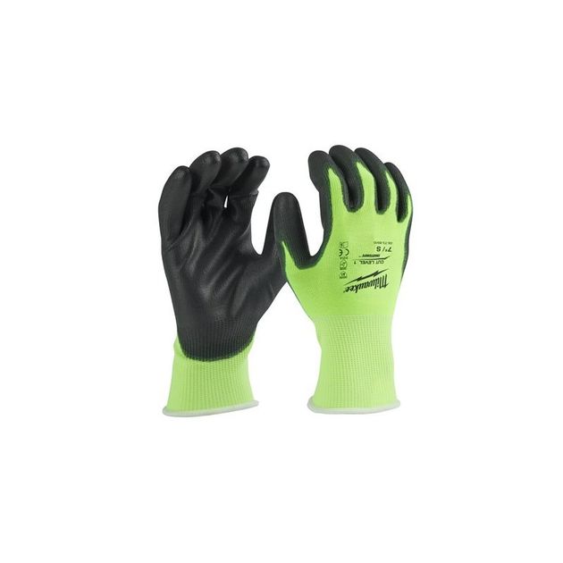Перчатки Hi-Vis, L/9, 12 пар, уровень 1 порезов, фото , изображение 2 | SNABZHENIE.com.ua Перчатки Hi-Vis, L/9, 12 пар, уровень 1 порезов, фото , изображение 2 | SNABZHENIE.com.ua