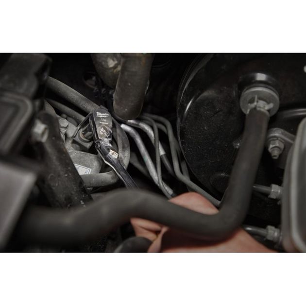 Гибкая трещотка 1/4" 152 мм MILWAUKEE, фото , изображение 4 | SNABZHENIE.com.ua