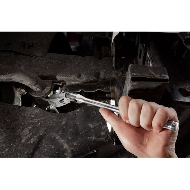 Шарнирная трещотка 3/8'' 304 мм MILWAUKEE, фото , изображение 4 | SNABZHENIE.com.ua