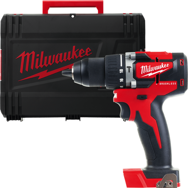 Дрель-шуруповёрт Milwaukee M18 CBLPD-0X, 60 Нм, аккумуляторная, ударная, фото  | SNABZHENIE.com.ua