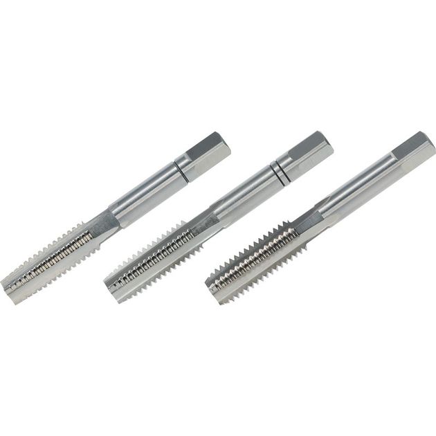 Метчики ручные M7 DIN 352 HSS-G, 3 шт., фото  | SNABZHENIE.com.ua