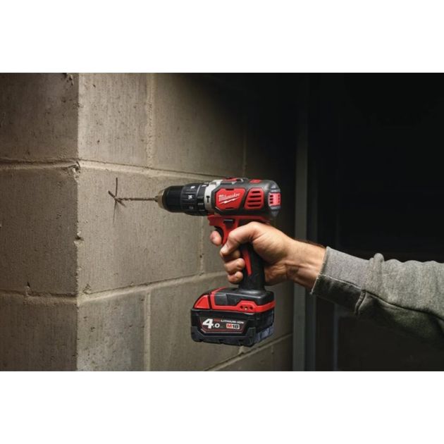 Дрель-шуруповерт акумуляторна ударна M18BPD-402X крут момент 60Нм MILWAUKEE, фото , зображення 6 | SNABZHENIE.com.ua