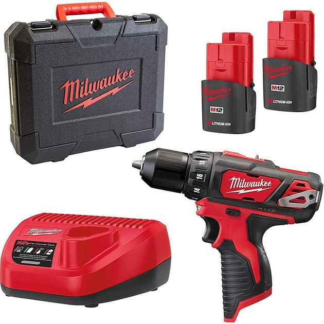 Дрель-шуруповерт MILWAUKEE M12 BDD-152С, 30 Нм, фото , изображение 2 | SNABZHENIE.com.ua