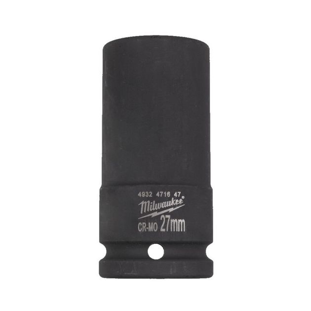 Головка ударная MILWAUKEE 3/4", 27мм удлиненная, фото  | SNABZHENIE.com.ua