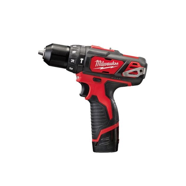 Дрель-шуруповерт акумуляторний ударний M12 BPD-202X крут. момент 30 MILWAUKEE, фото , зображення 2 | SNABZHENIE.com.ua