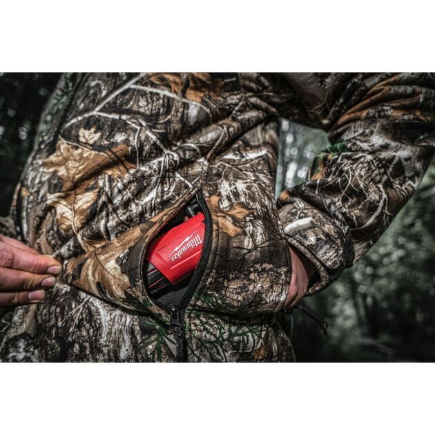 Куртка с подогревом XXL MILWAUKEE M12 HJCAMO6-201 с з/у и аккумулятором, фото , изображение 8 | SNABZHENIE.com.ua Куртка с подогревом XXL MILWAUKEE M12 HJCAMO6-201 с з/у и аккумулятором, фото , изображение 8 | SNABZHENIE.com.ua