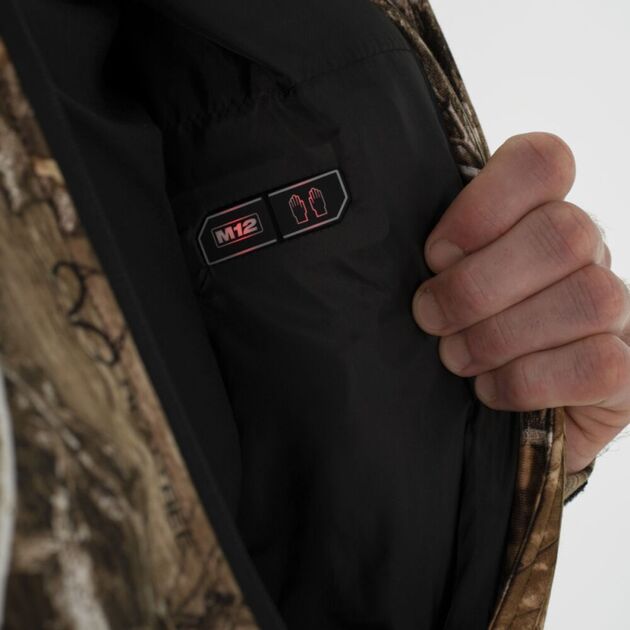 Куртка с подогревом XXL MILWAUKEE M12 HJCAMO6-201 с з/у и аккумулятором, фото , изображение 10 | SNABZHENIE.com.ua Куртка с подогревом XXL MILWAUKEE M12 HJCAMO6-201 с з/у и аккумулятором, фото , изображение 10 | SNABZHENIE.com.ua