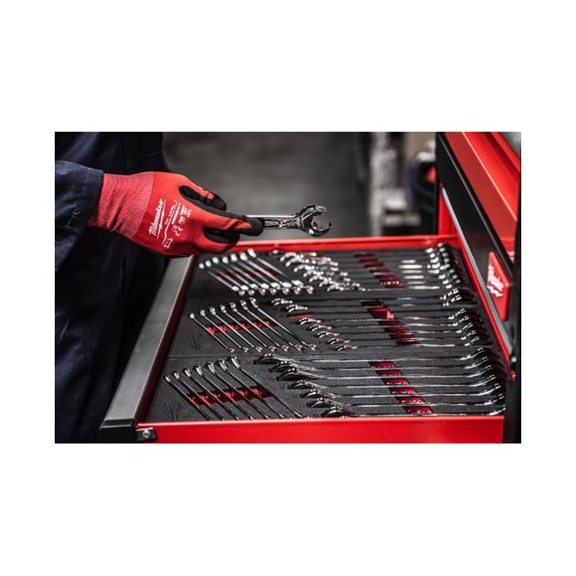 Ложемент с комбинированными ключами MAX BITE MILWAUKEE, 27 шт., фото , изображение 4 | SNABZHENIE.com.ua