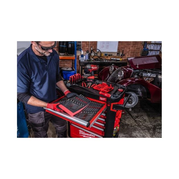 Ложемент с комбинированными ключами MAX BITE MILWAUKEE, 27 шт., фото , изображение 5 | SNABZHENIE.com.ua