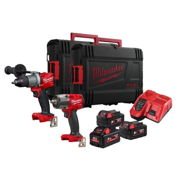 Набір акумуляторних інструментів M18 FPP2AD2-553X MILWAUKEE, фото  | SNABZHENIE.com.ua
