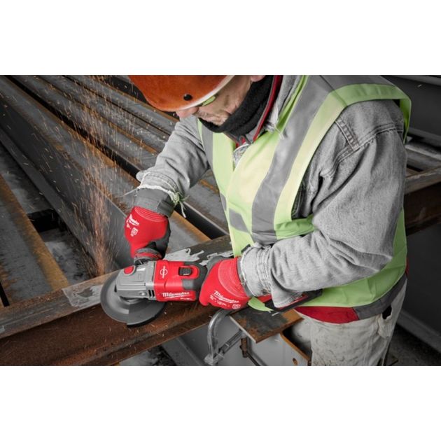 Угловая шлифовальная машина аккумуляторная MILWAUKEE M18FHSAG125XB-0, фото , изображение 9 | SNABZHENIE.com.ua