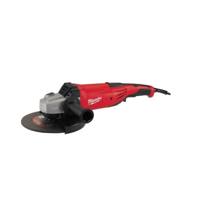 Углошліфувальна машина MILWAUKEE 230 мм AG22-230E DSET, фото , зображення 2 | SNABZHENIE.com.ua Углошліфувальна машина MILWAUKEE 230 мм AG22-230E DSET, фото , зображення 2 | SNABZHENIE.com.ua