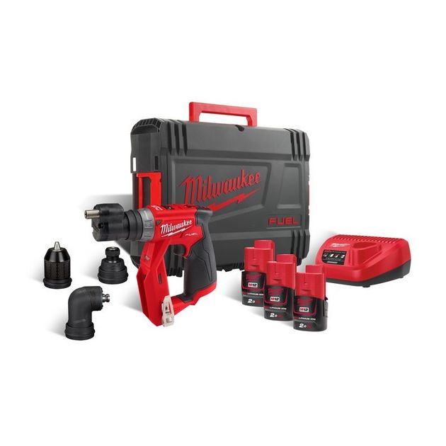 Аккумуляторный шуруповерт MILWAUKEE M12 FDDXKIT-203X, 34 Нм, фото  | SNABZHENIE.com.ua
