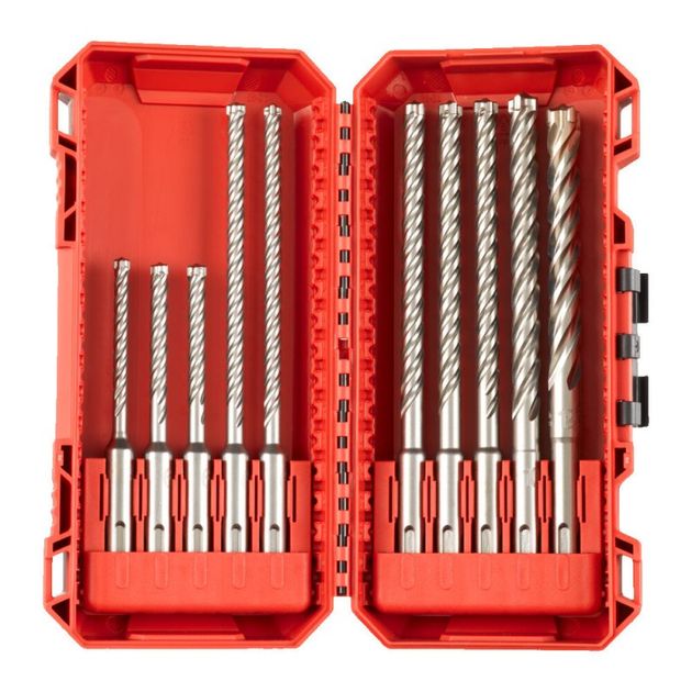 Набор буров SDS+ MX4 Set 3, 10 шт, MILWAUKEE 4932492115, фото  | SNABZHENIE.com.ua