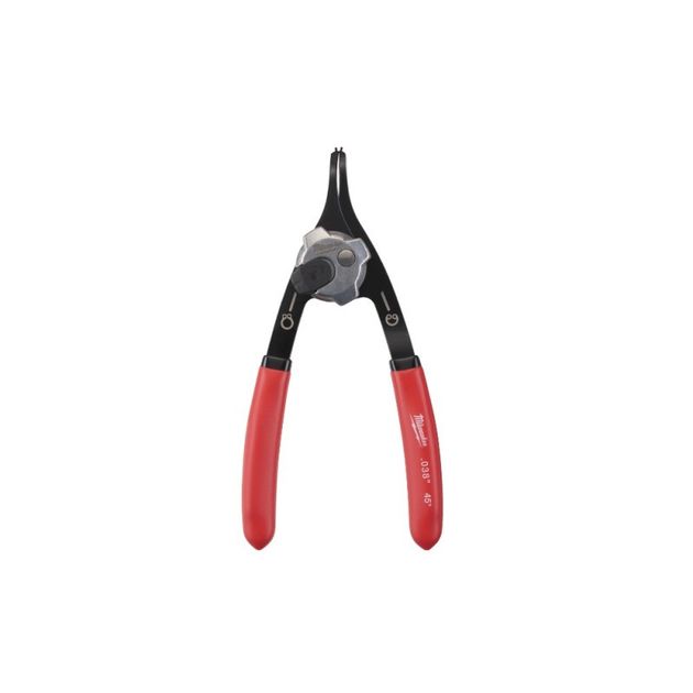 Клещи для стопорных колец Milwaukee 45° SMALL CIRCLIP PLIER, фото  | SNABZHENIE.com.ua