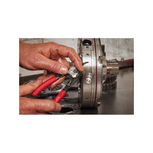 Клещи для стопорных колец Milwaukee 45° SMALL CIRCLIP PLIER, фото , изображение 3 | SNABZHENIE.com.ua Клещи для стопорных колец Milwaukee 45° SMALL CIRCLIP PLIER, фото , изображение 3 | SNABZHENIE.com.ua