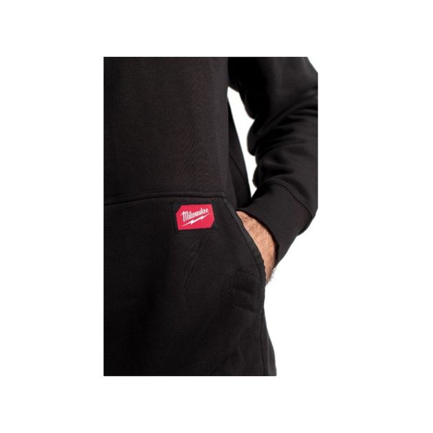 Толстовка MILWAUKEE WH MW BL XL чорна, фото , зображення 5 | SNABZHENIE.com.ua Толстовка MILWAUKEE WH MW BL XL чорна, фото , зображення 5 | SNABZHENIE.com.ua
