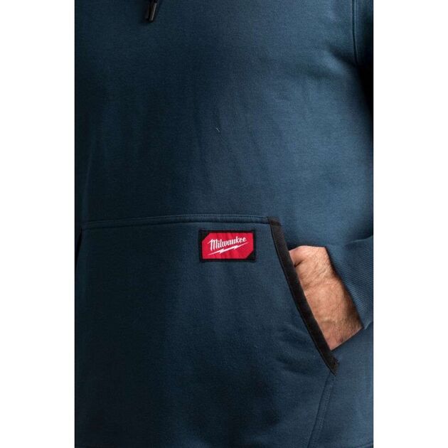 Толстовка MILWAUKEE WH MW синяя XL, фото , изображение 4 | SNABZHENIE.com.ua
